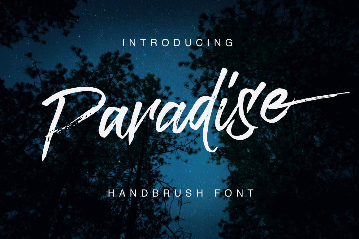 Paradise Typeface Free Download Paradise Typeface Free Download