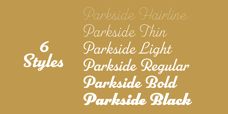 Parkside Font Free Download Parkside Font Free Download