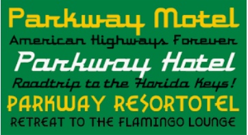Parkway Font Free Download Parkway Font Free Download
