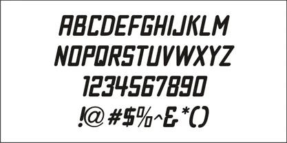 Pen Nib Square JNL Font