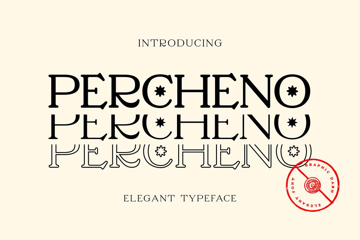 Percheno Elegant/Classy Font Free Download Free Download