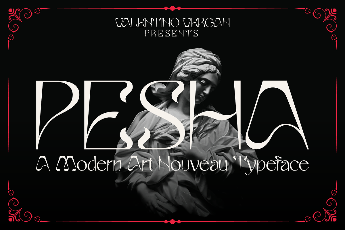 Pesha - Art Nouveau Typeface Free Download Free Download Pesha - Art Nouveau Typeface Free Download Free Download