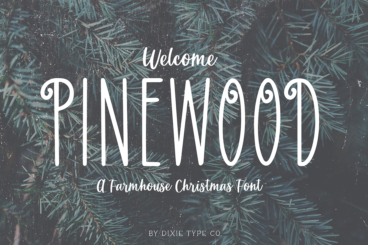 PINEWOOD Farmhouse Christmas Font Free Download Free Download PINEWOOD Farmhouse Christmas Font Free Download Free Download
