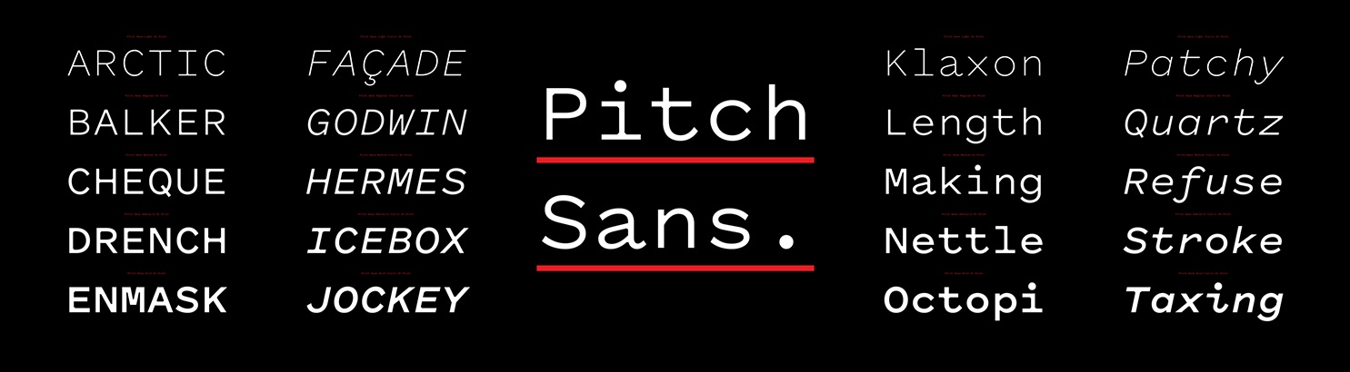 Pitch Sans Font Free Download Pitch Sans Font Free Download