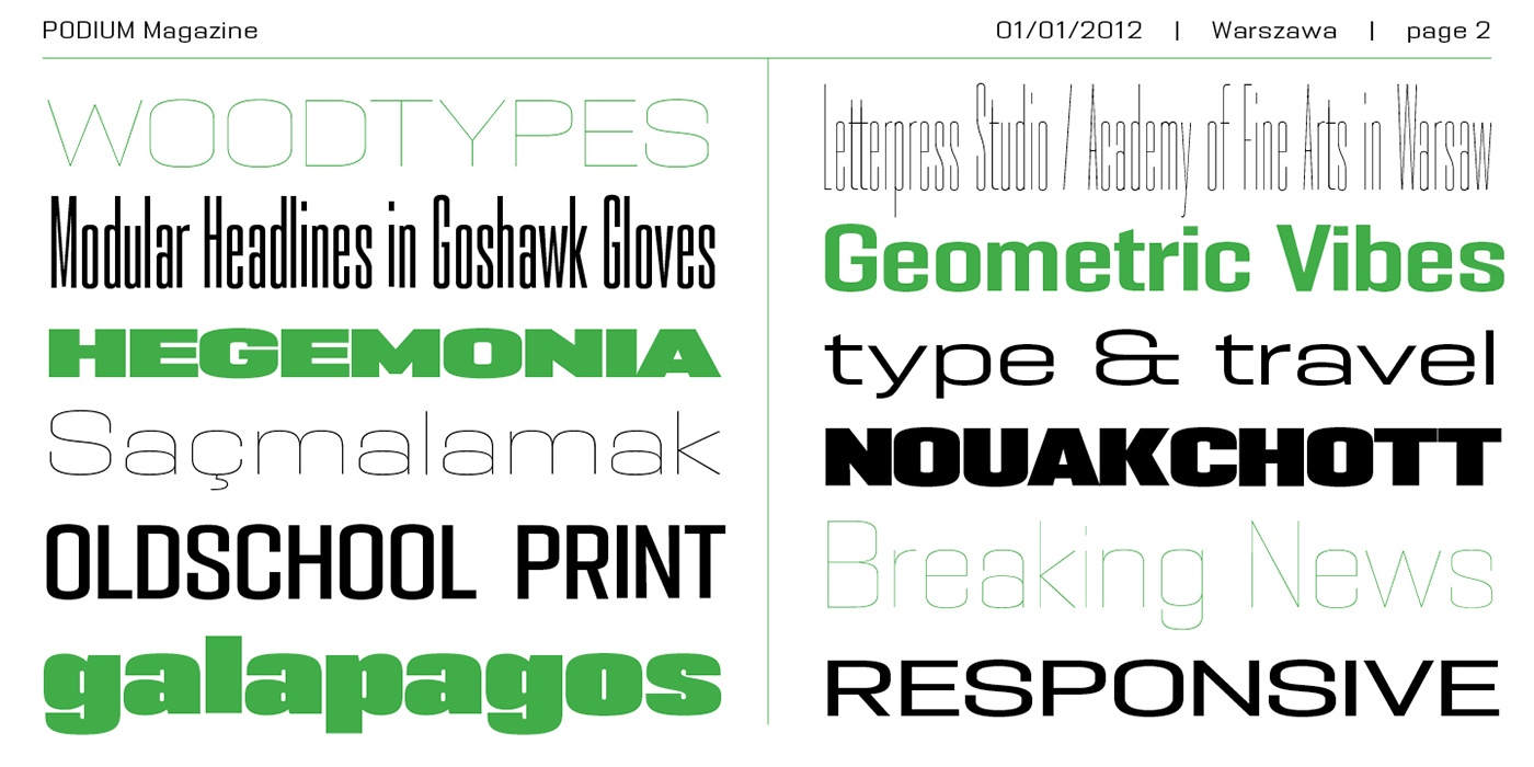 PODIUM Sharp Font Free Download PODIUM Sharp Font Free Download
