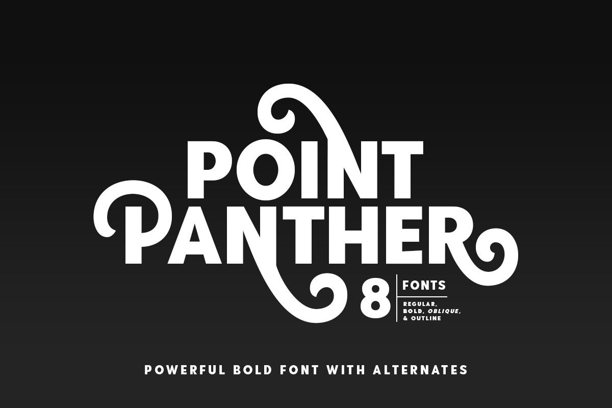 Point Panther (8 BOLD FONTS) Free Download Free Download Point Panther (8 BOLD FONTS) Free Download Free Download
