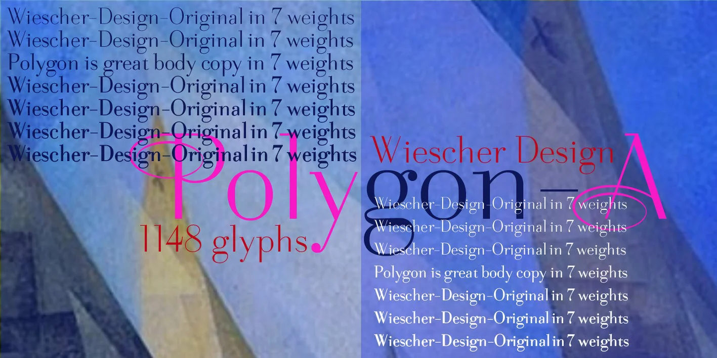 Polygon-A Font