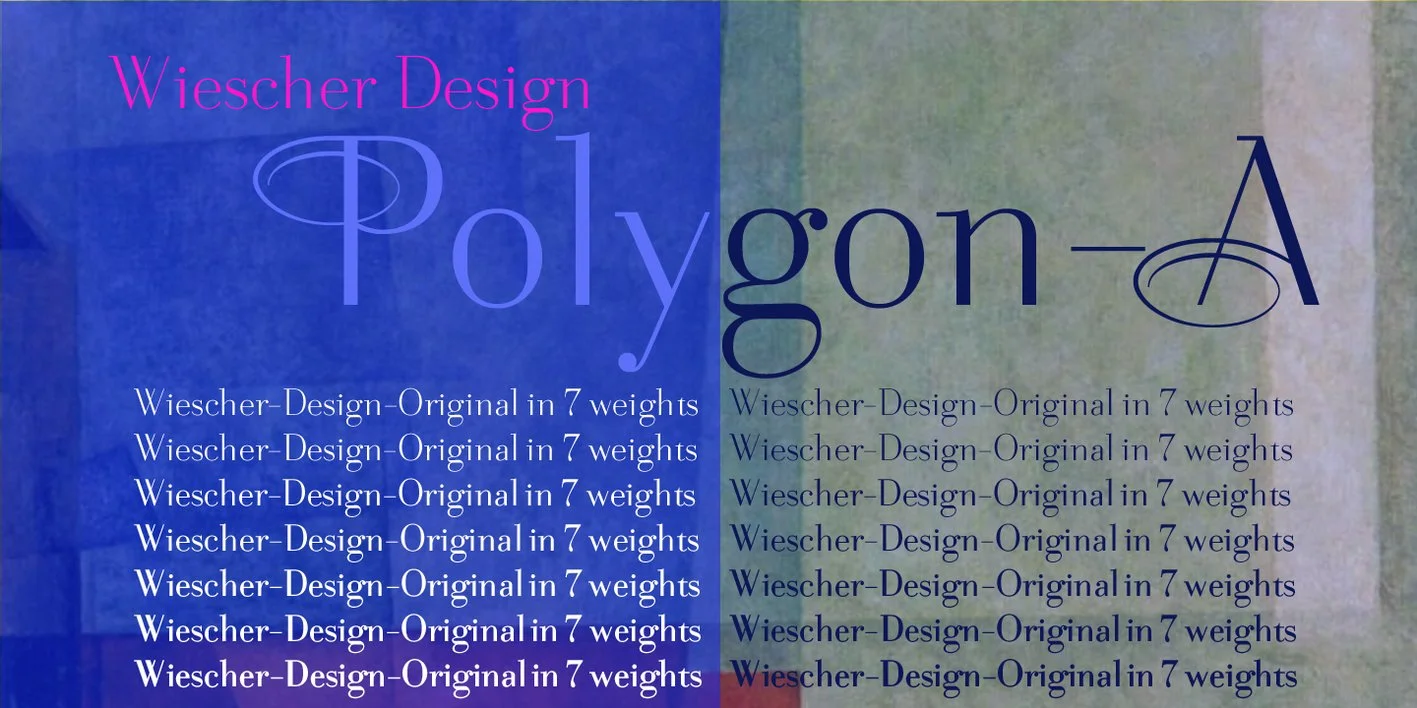Polygon-A Font