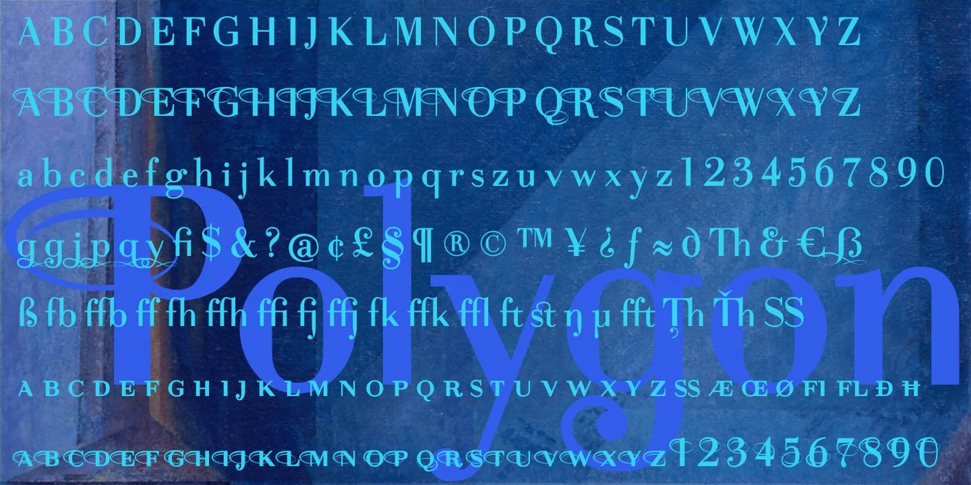 Polygon-A Font