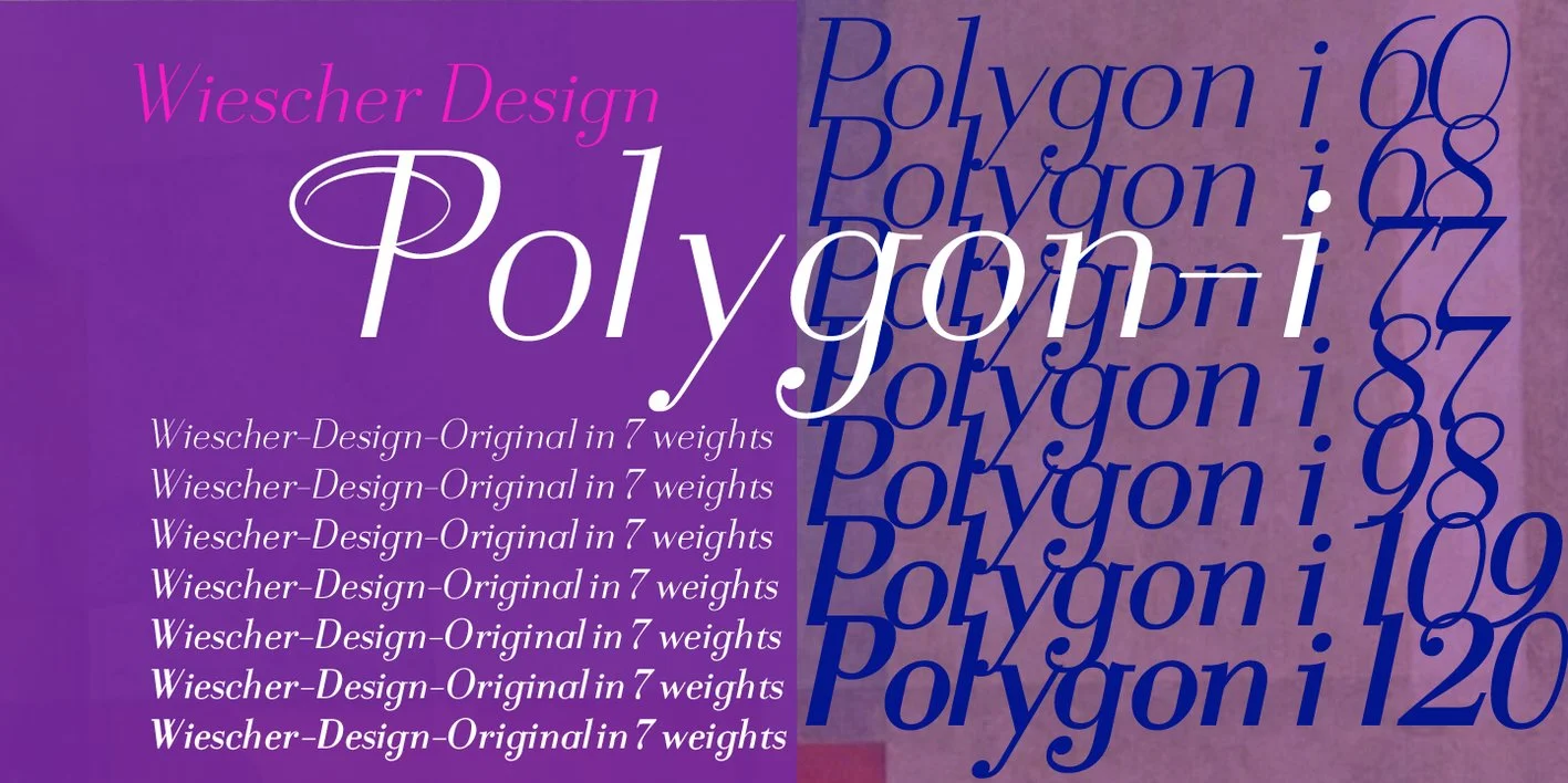 Polygon-i Font