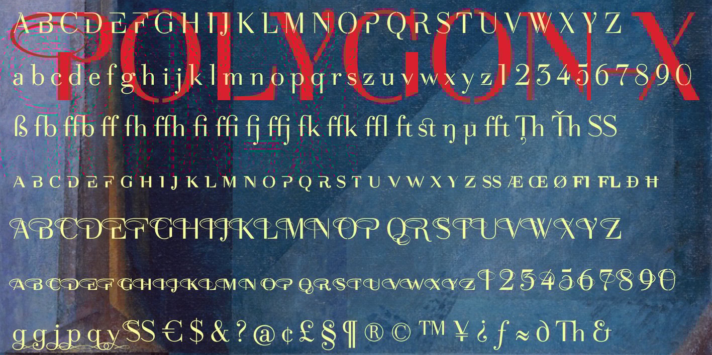 Polygon-X Font Free Download Polygon-X Font Free Download