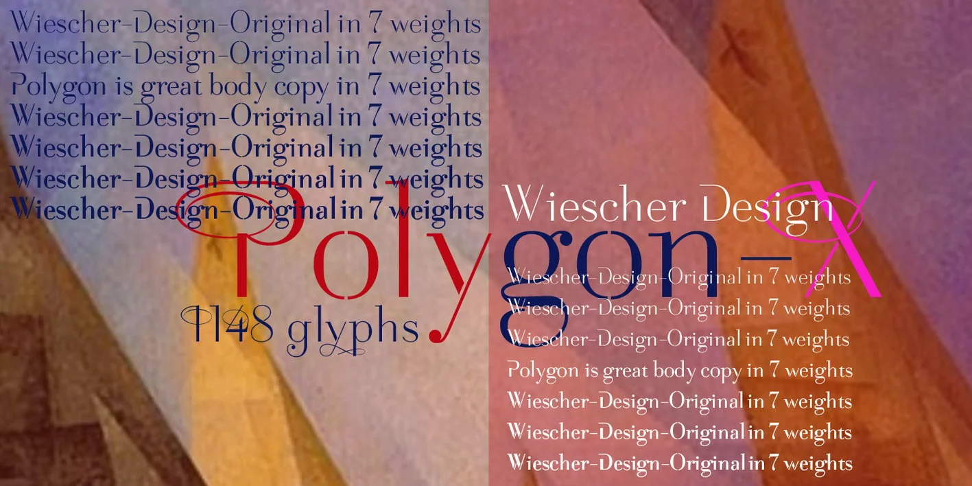 Polygon-X Font