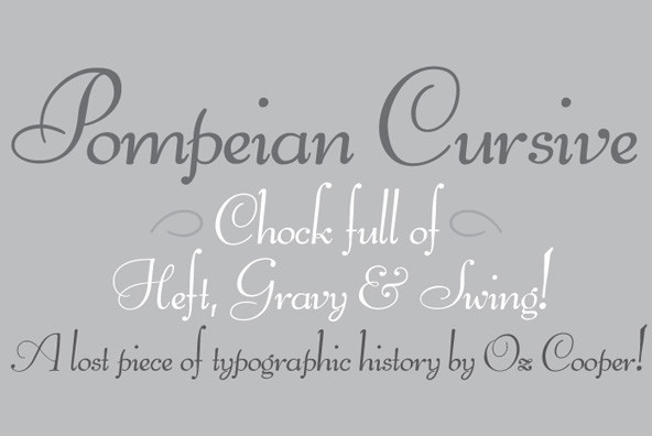 Pompeian Cursive Font Free Download Pompeian Cursive Font Free Download
