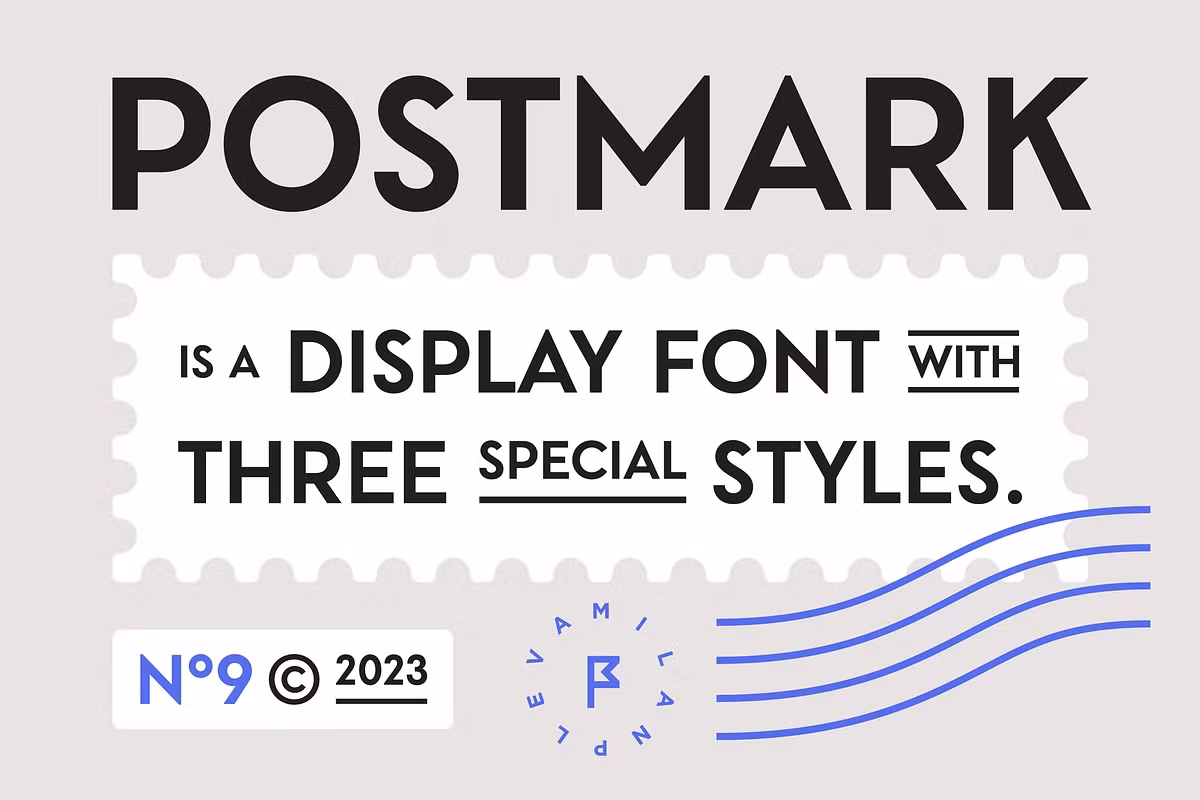 Postmark Font Free Download Free Download