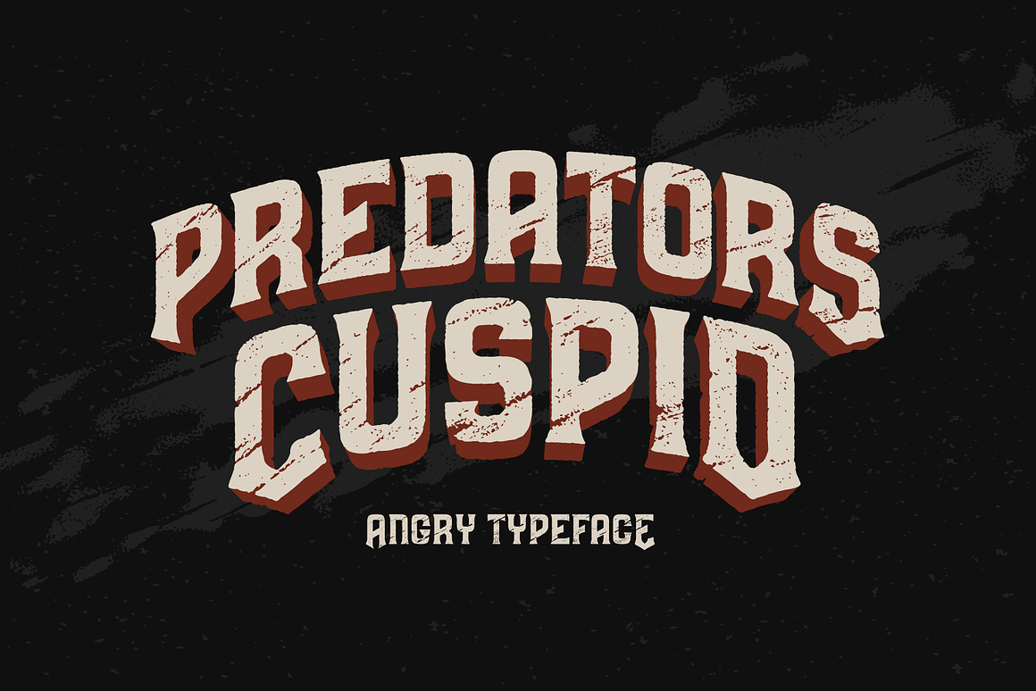 Predators Cuspid Font Free Download Predators Cuspid Font Free Download