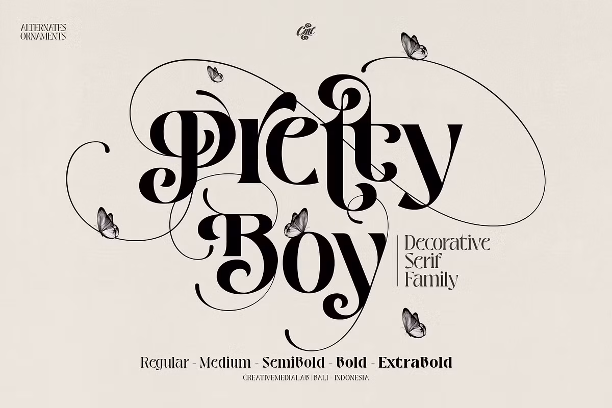 Pretty Boy - Decorative Serif family Free Download Free Download Pretty Boy - Decorative Serif family Free Download Free Download