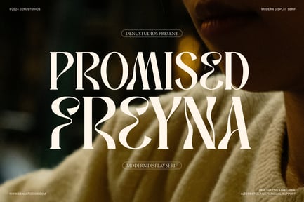 Promised Freyna – Modern Display Serif Font