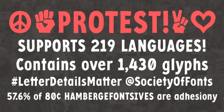 Protest Font Free Download Protest Font Free Download