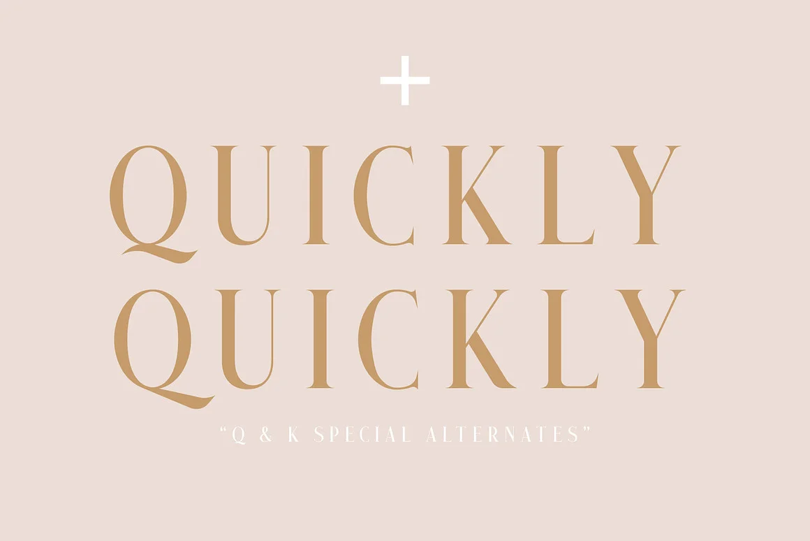 Qualey - Elegant Serif Font