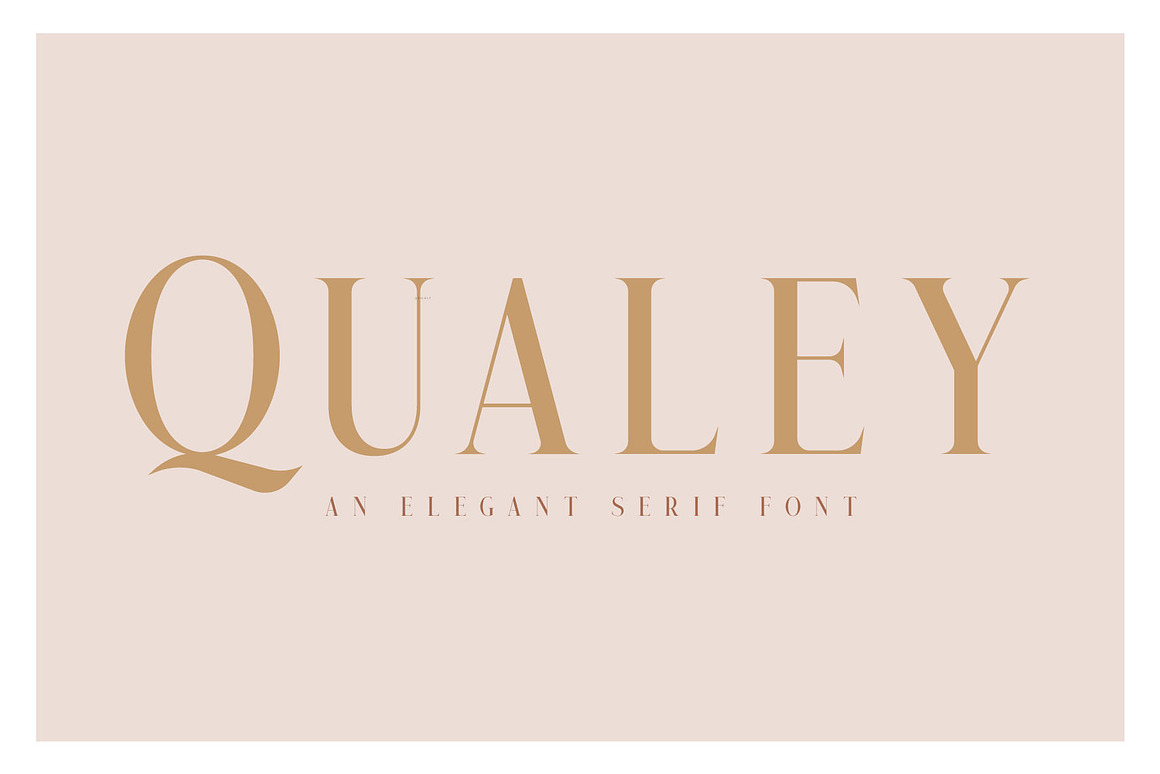 Qualey - Elegant Serif Font Free Download Qualey - Elegant Serif Font Free Download
