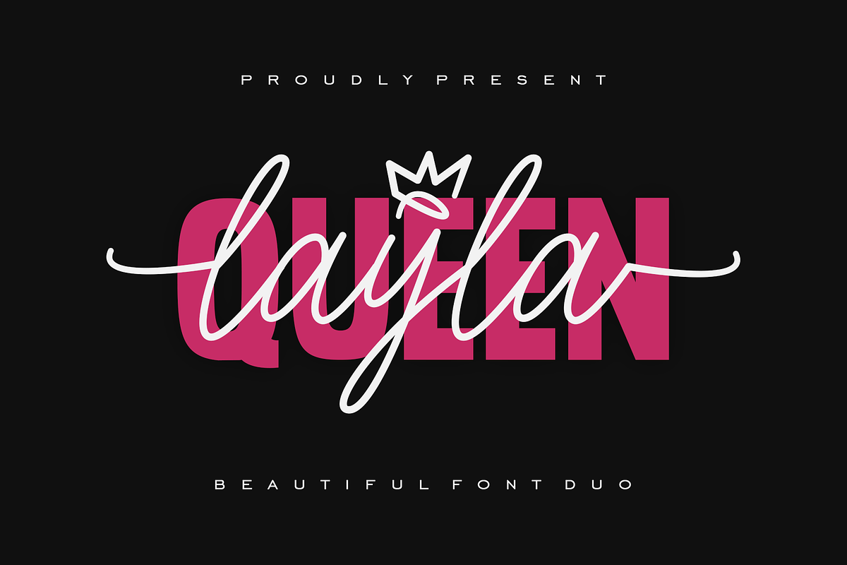 Queen Layla - Font Duo Free Download Free Download