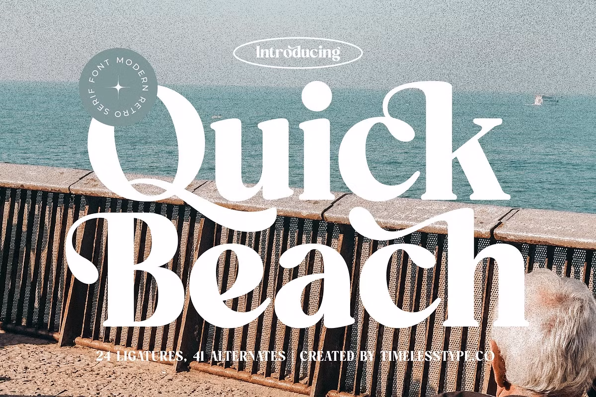 Quick Beach Modern Retro Serif Font Free Download Free Download Quick Beach Modern Retro Serif Font Free Download Free Download