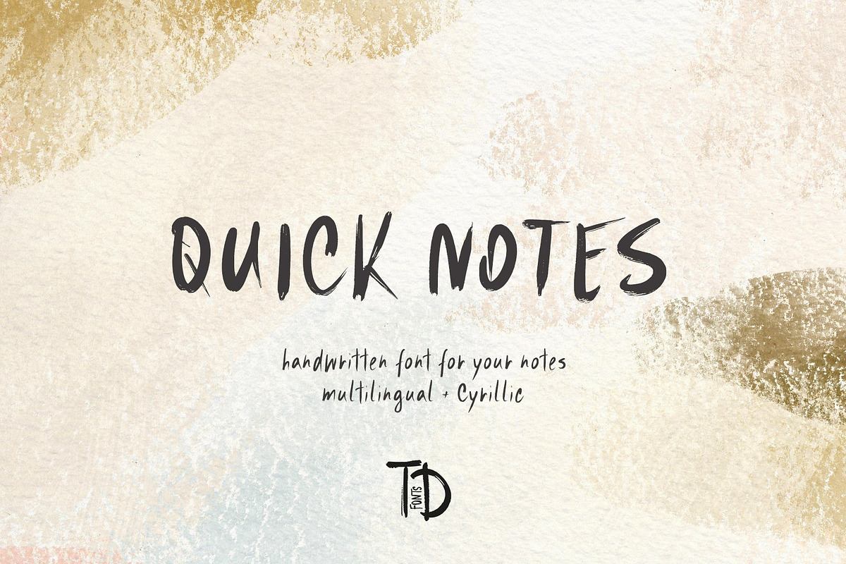 Quick Notes Handwritten font Free Download Free Download Quick Notes Handwritten font Free Download Free Download