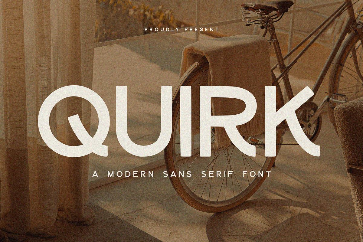 Quirk - Sans Serif Free Download Free Download