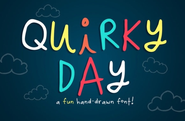 Quirky Day Font Free Download Quirky Day Font Free Download