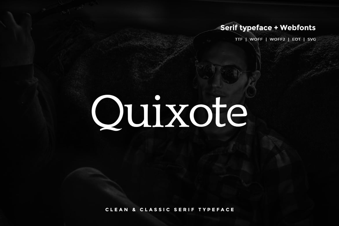 Quixote - Classic Serif Typeface + WebFont Free Download Quixote - Classic Serif Typeface + WebFont Free Download