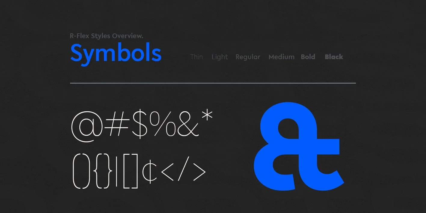 R-Flex Font