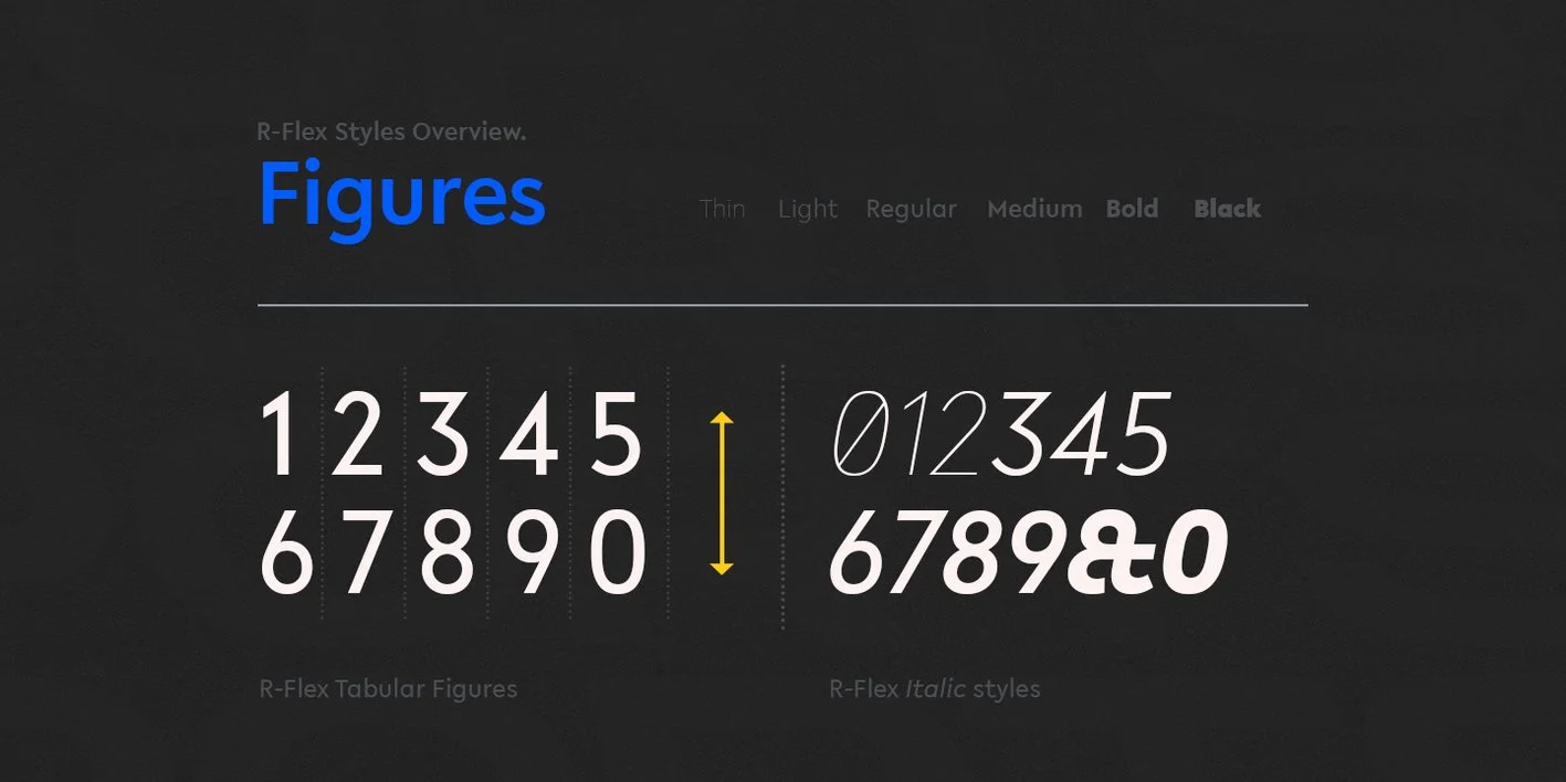 R-Flex Font