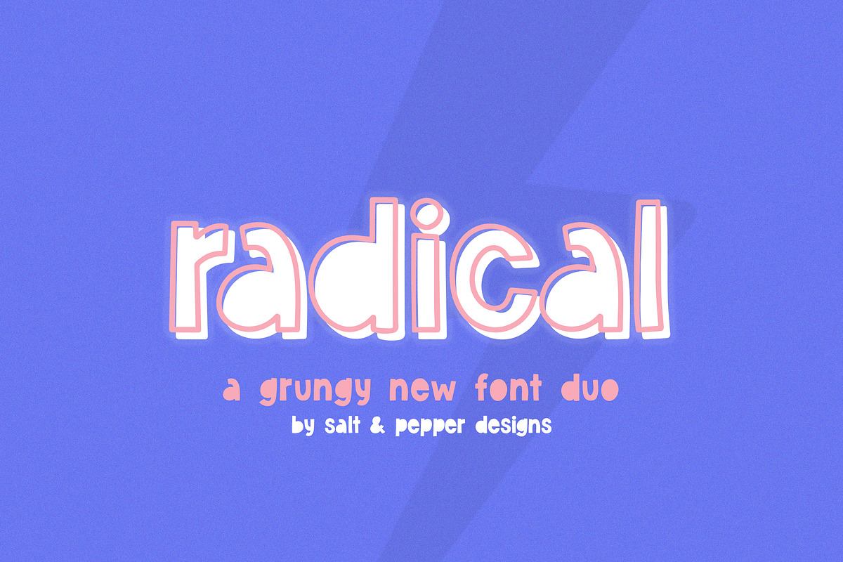 Radical Font Duo Free Download Free Download