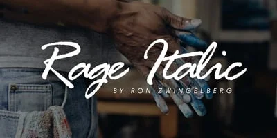 Rage Italic Font Free Download | Font Download