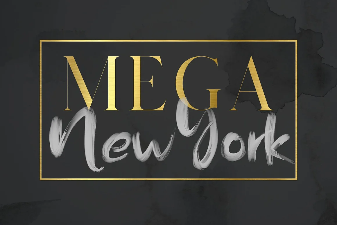 Rainly - Brush & SVG Font