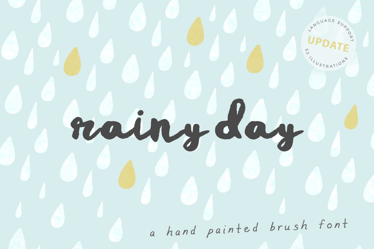 Rainy Day Brush Script Font Free Download Free Download Rainy Day Brush Script Font Free Download Free Download