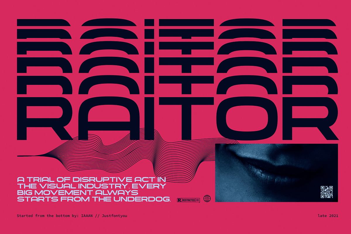 Raitor - Futuristic Display Fonts Free Download Free Download Raitor - Futuristic Display Fonts Free Download Free Download