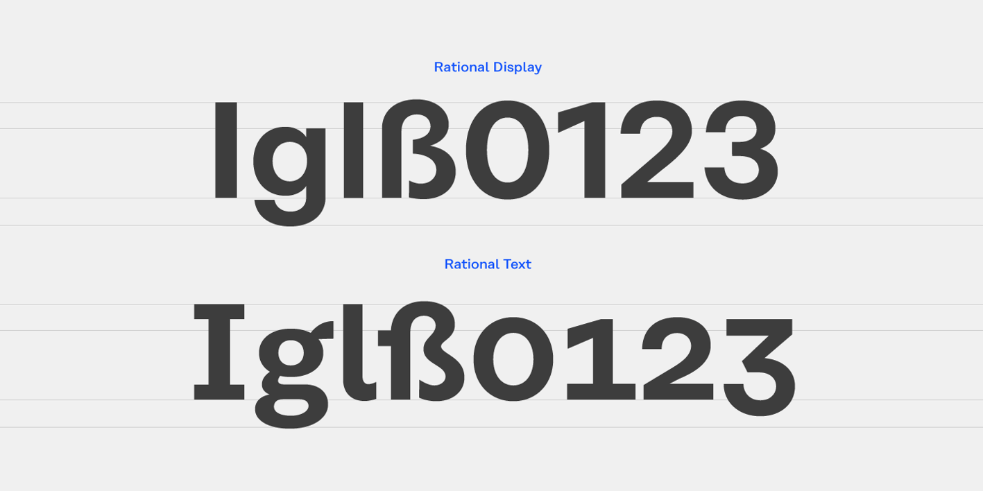 Rational Font Free Download Rational Font Free Download