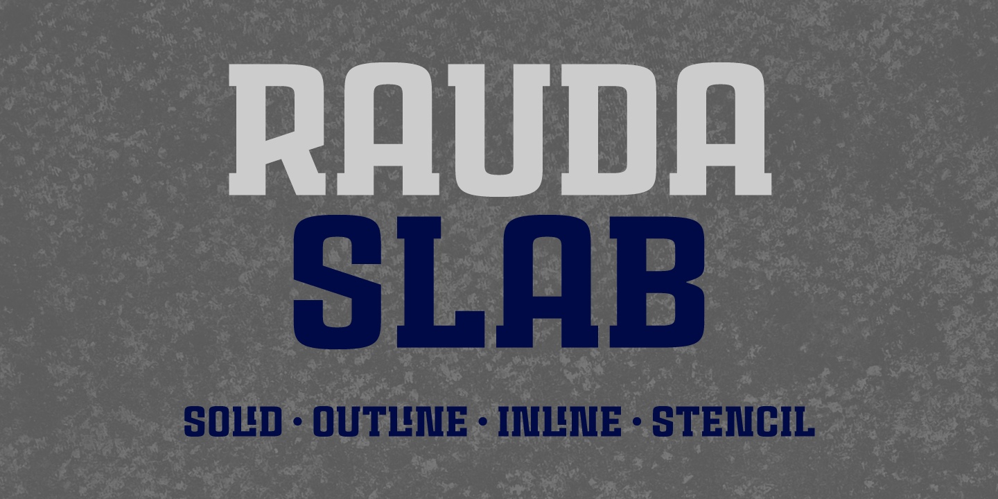 Rauda Slab Font Free Download Rauda Slab Font Free Download