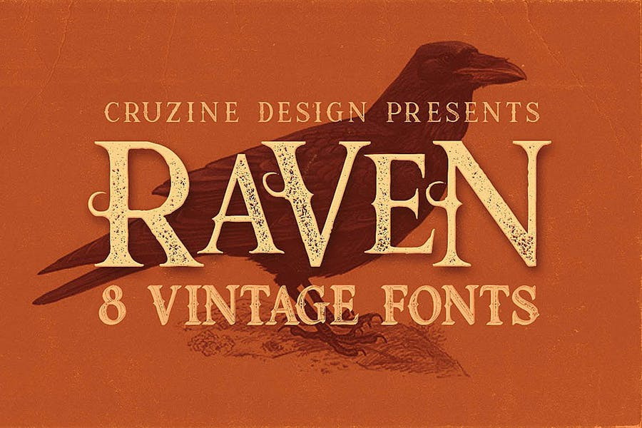 Raven Typeface Font Free Download Raven Typeface Font Free Download