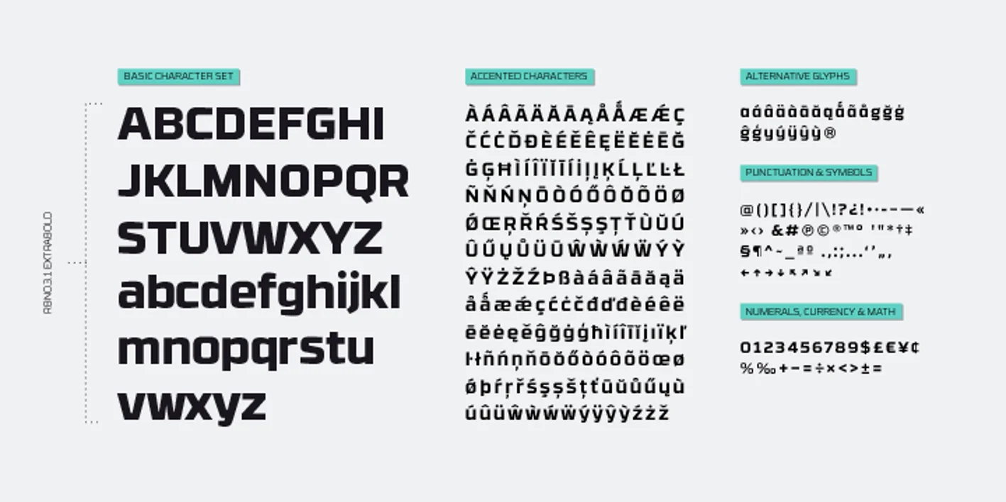 RBNo3.1 Font