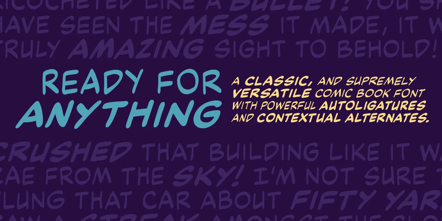 Ready For Anything BB Font