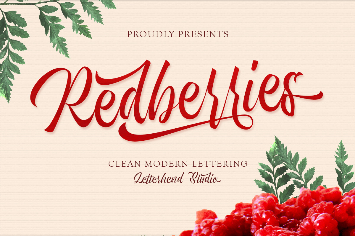 Redberries Font Free Download Redberries Font Free Download