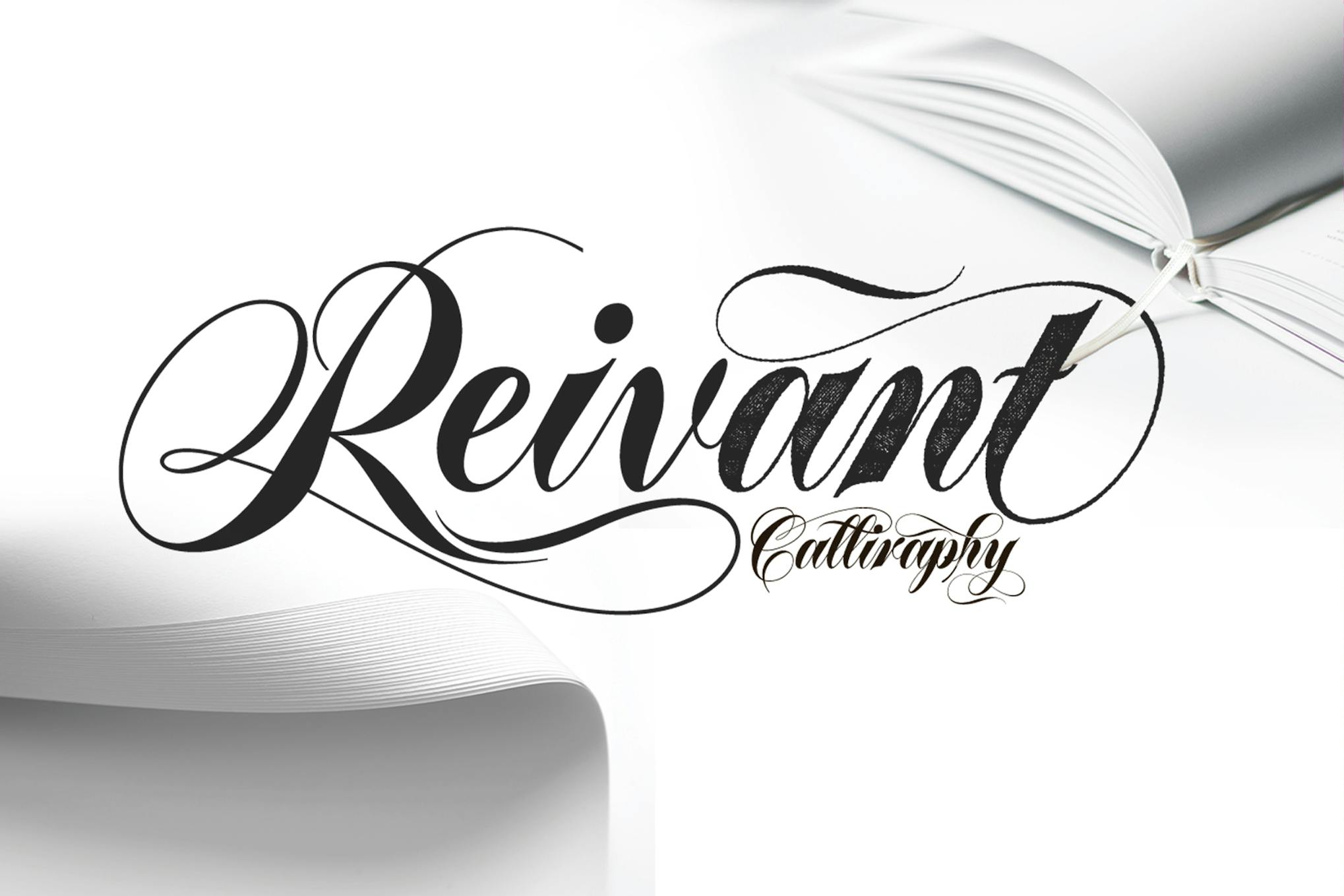 Reivant Wedding Calligraphy Font Free Download Reivant Wedding Calligraphy Font Free Download