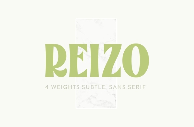 Reizo Font Free Download Reizo Font Free Download
