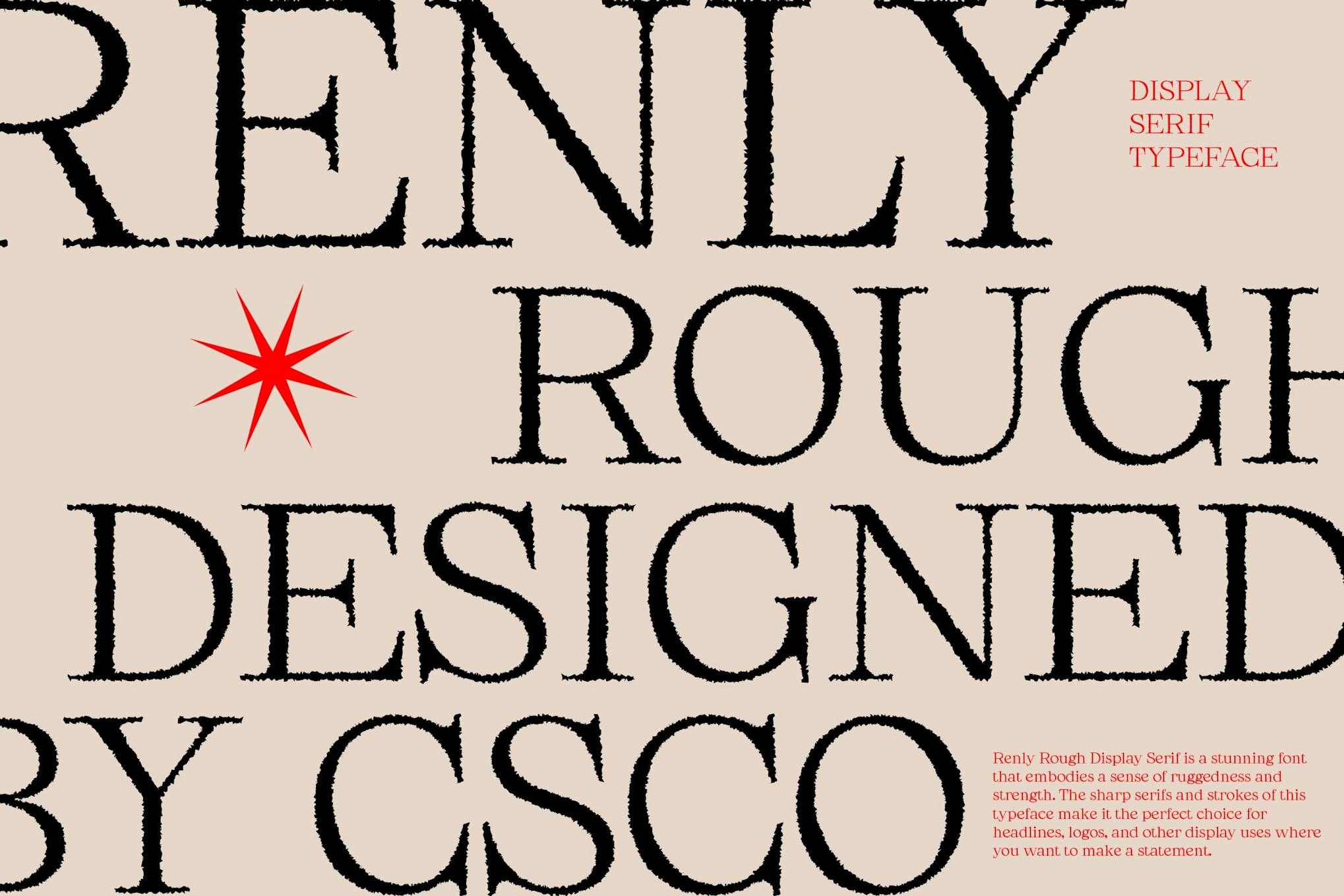 Renly Rough Font Free Download Renly Rough Font Free Download