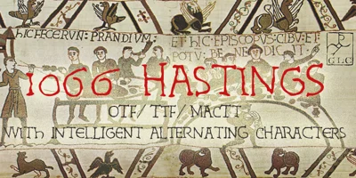 1066 Hastings Font