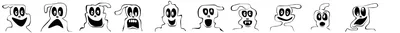 10lil Ghosts Font