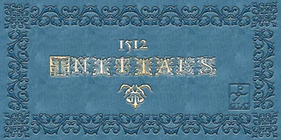 1512 Initials Font