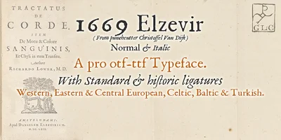 1669 Elzevir Font